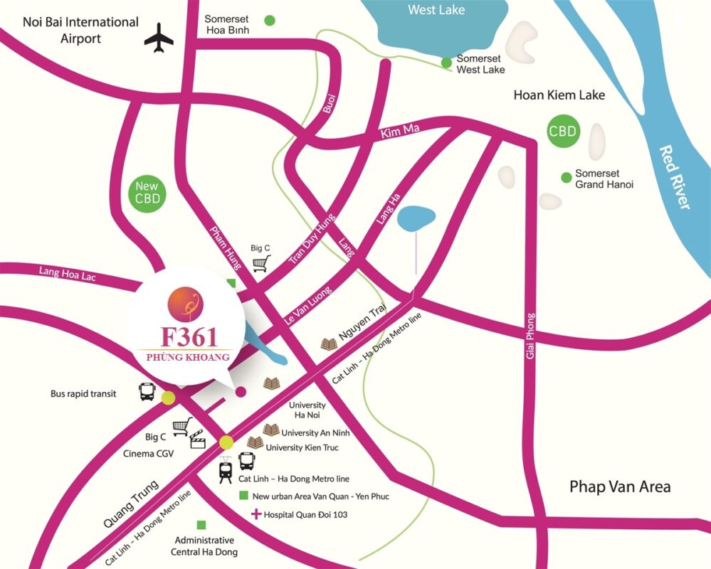 vi tri Chung cu F361 Phung Khoang 1