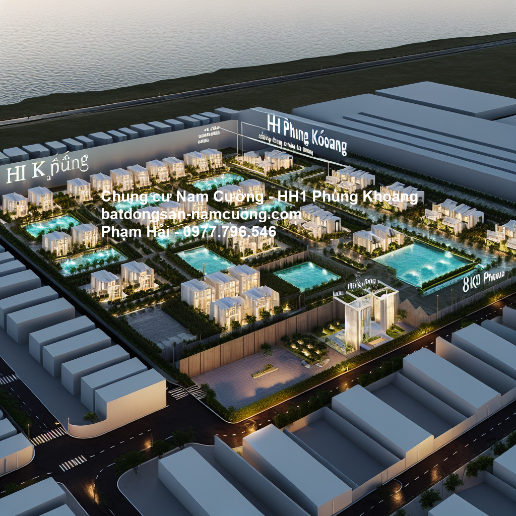 Phối cảnh tổng thể dự án Vinhomes Hạ Long Xanh