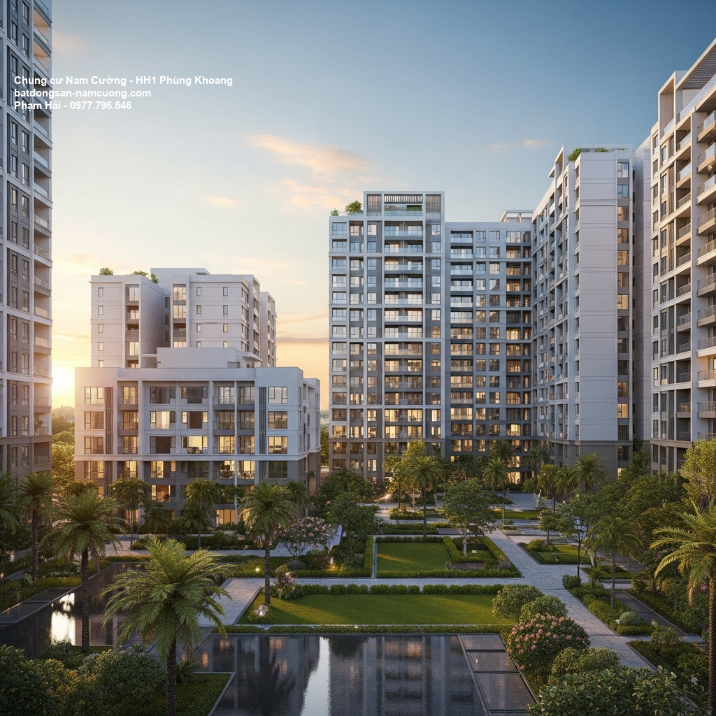 Phối cảnh tổng thể dự án