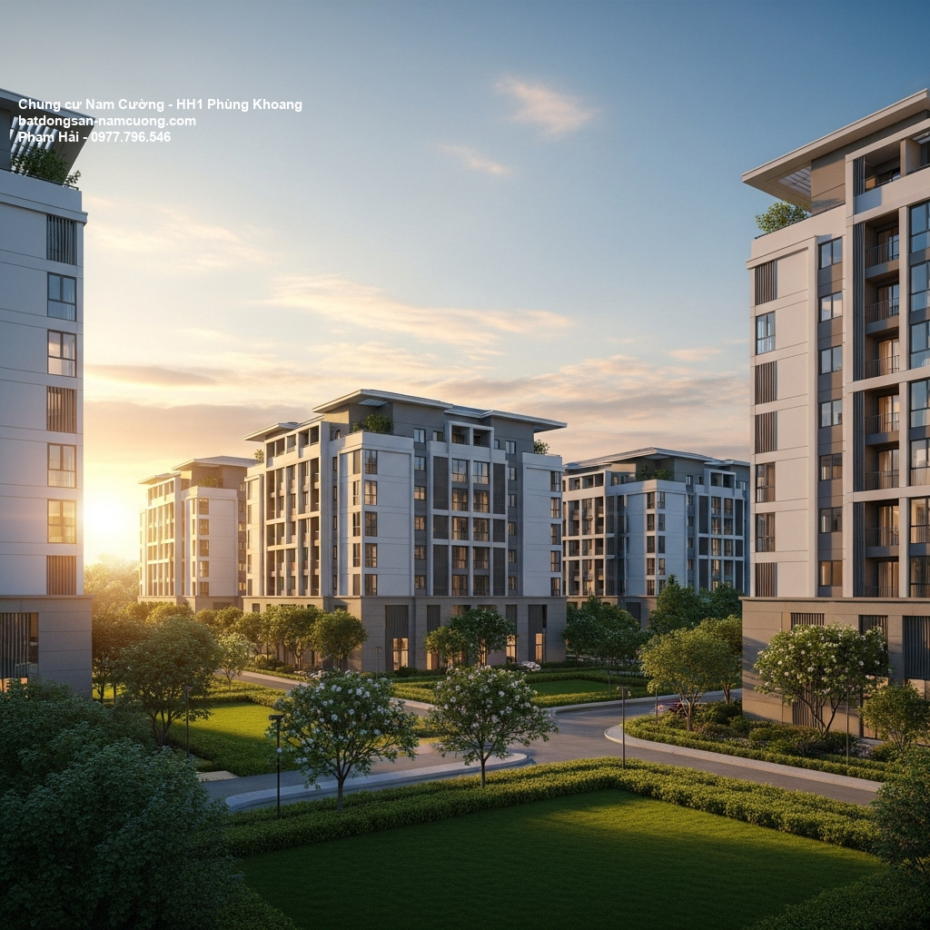 Phối cảnh tổng thể dự án