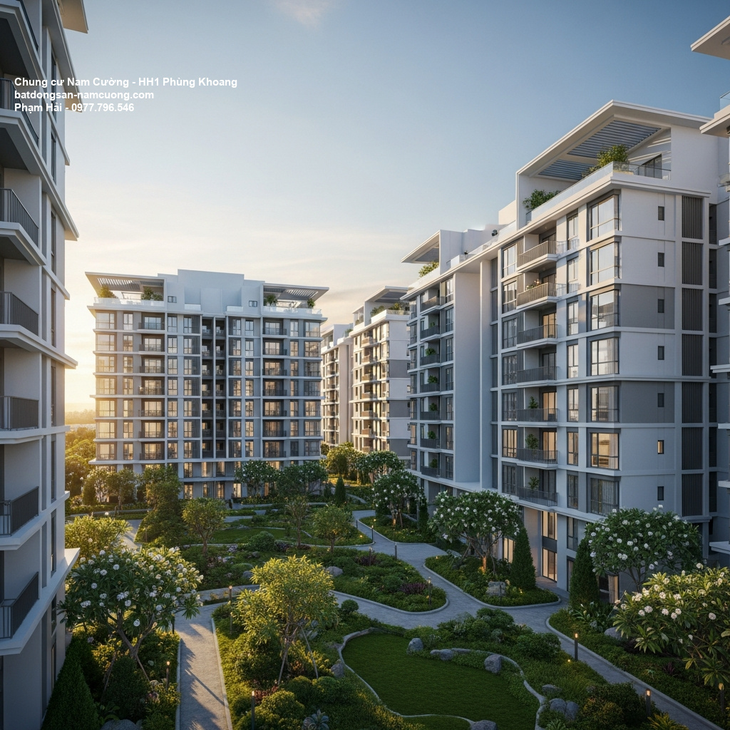 Phối cảnh tổng thể dự án