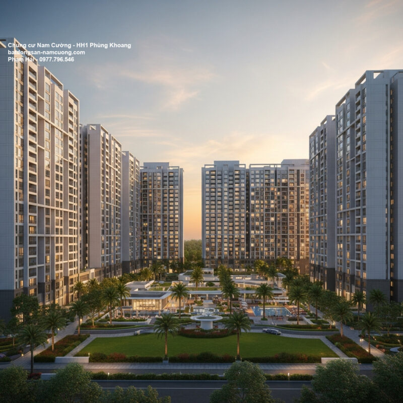 Cho thuê Chung cư Nam Cường HH1 Phùng Khoang Tố Hữu - hình ảnh minh họa dự án