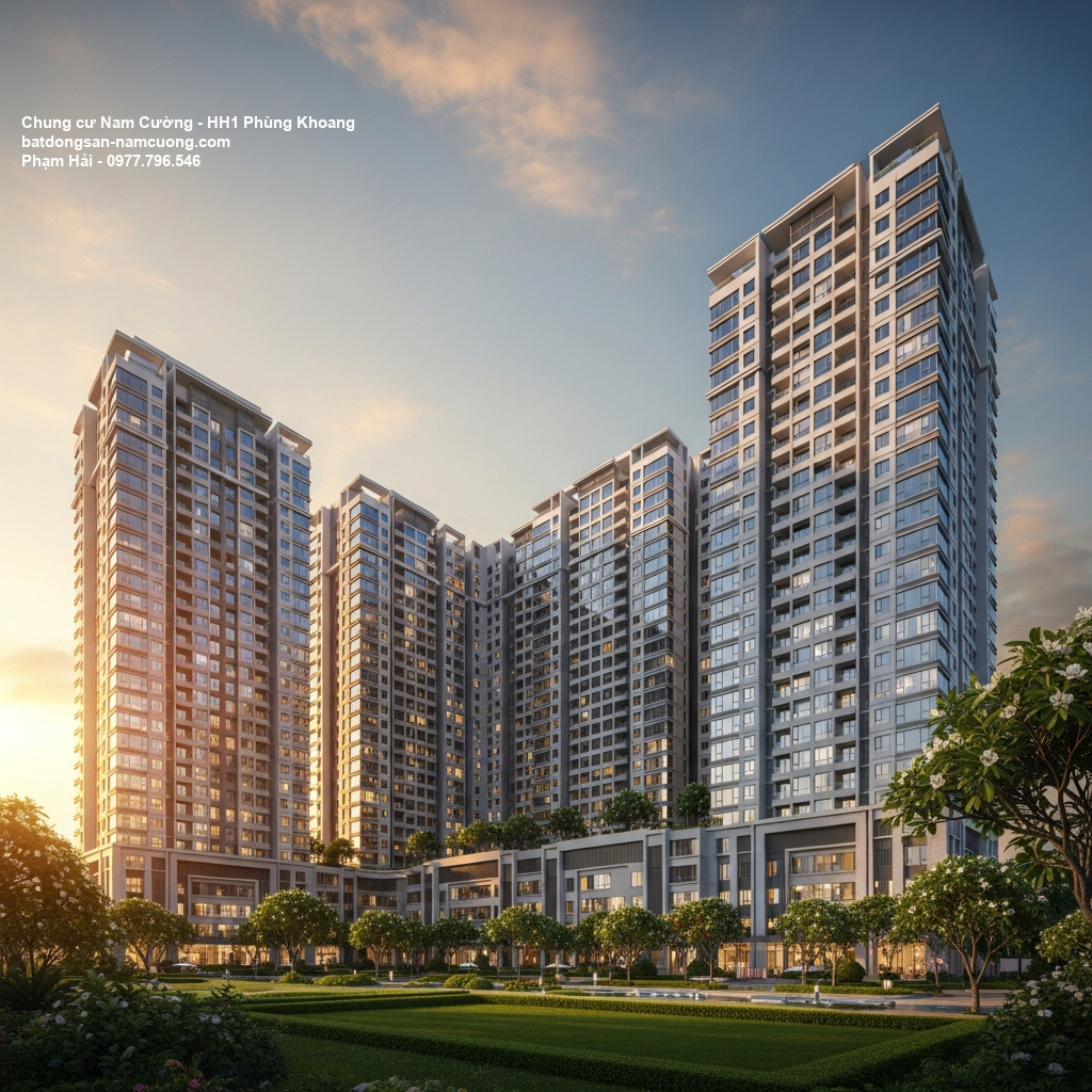 Phối cảnh tổng thể dự án