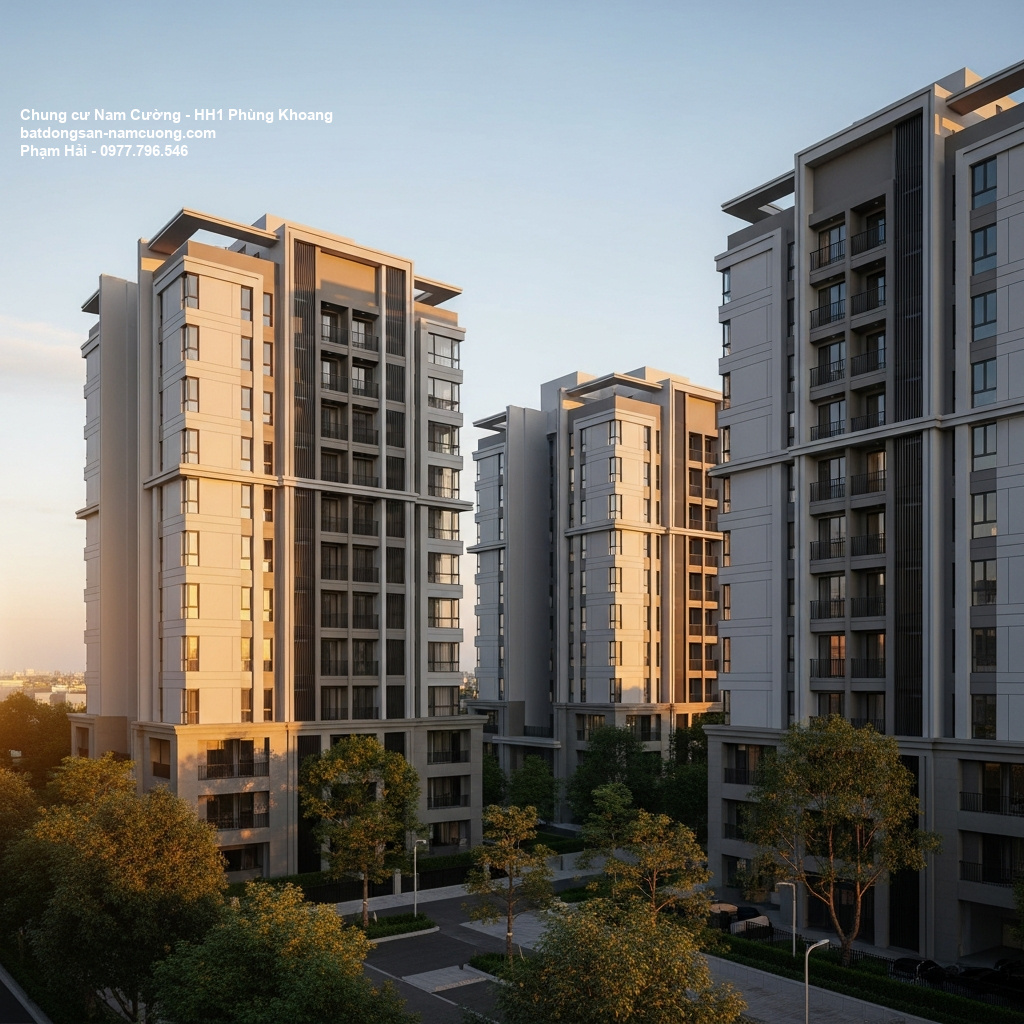 Phối cảnh tổng thể dự án