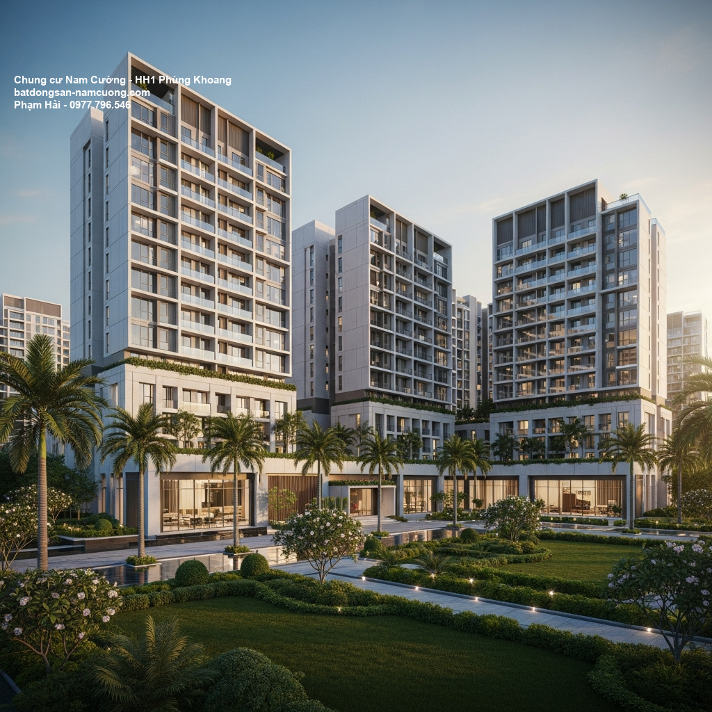 Phối cảnh tổng thể dự án