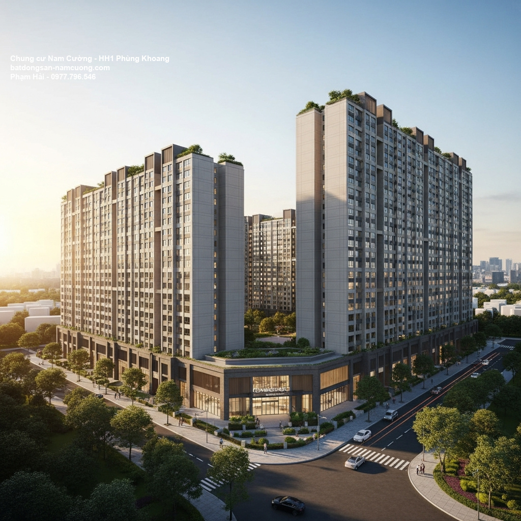 Phối cảnh tổng thể dự án